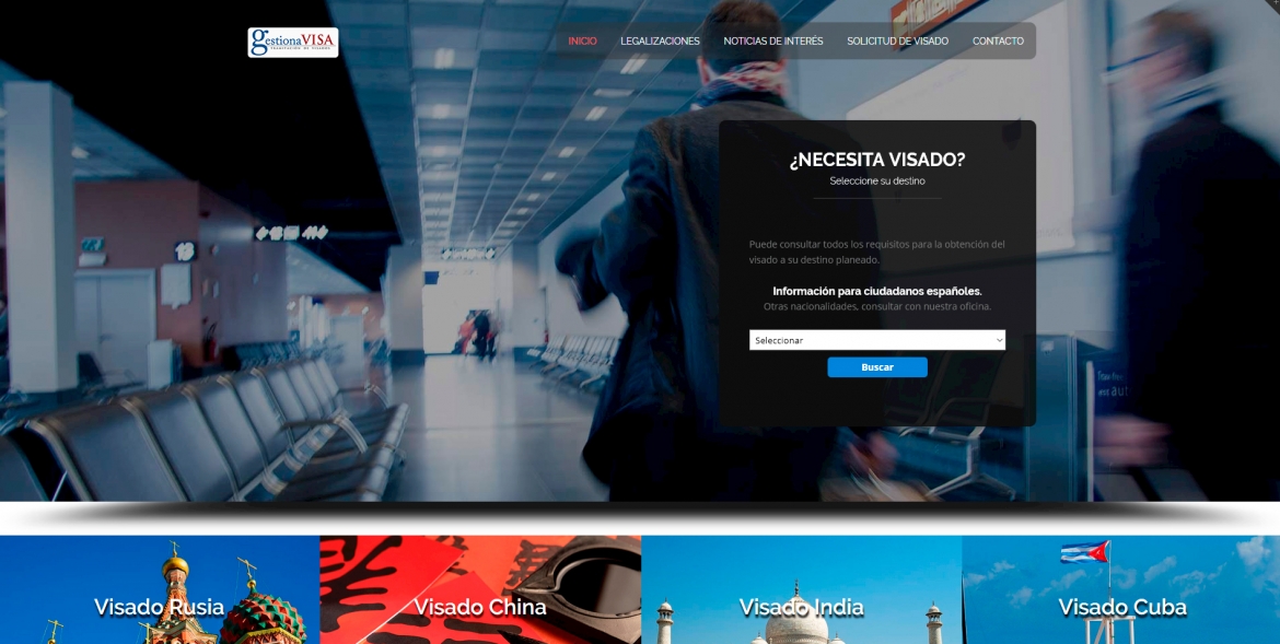 Gestiona Visa estrena nueva web